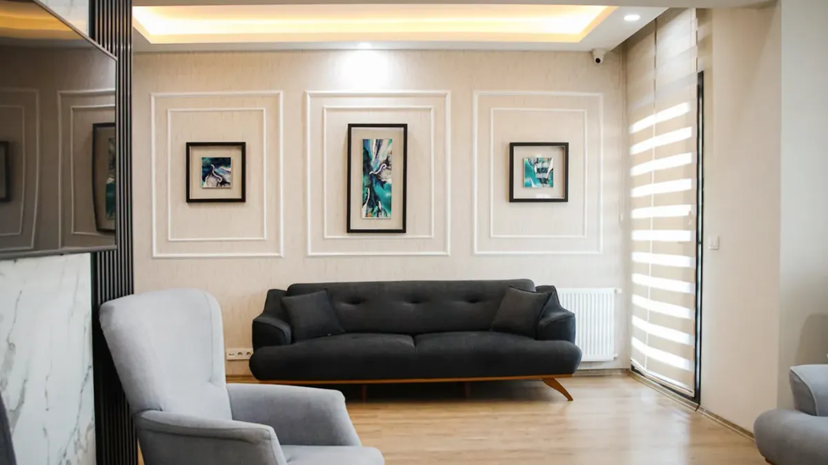 Tüp bebek tedavisinde klinik bekleme salonu